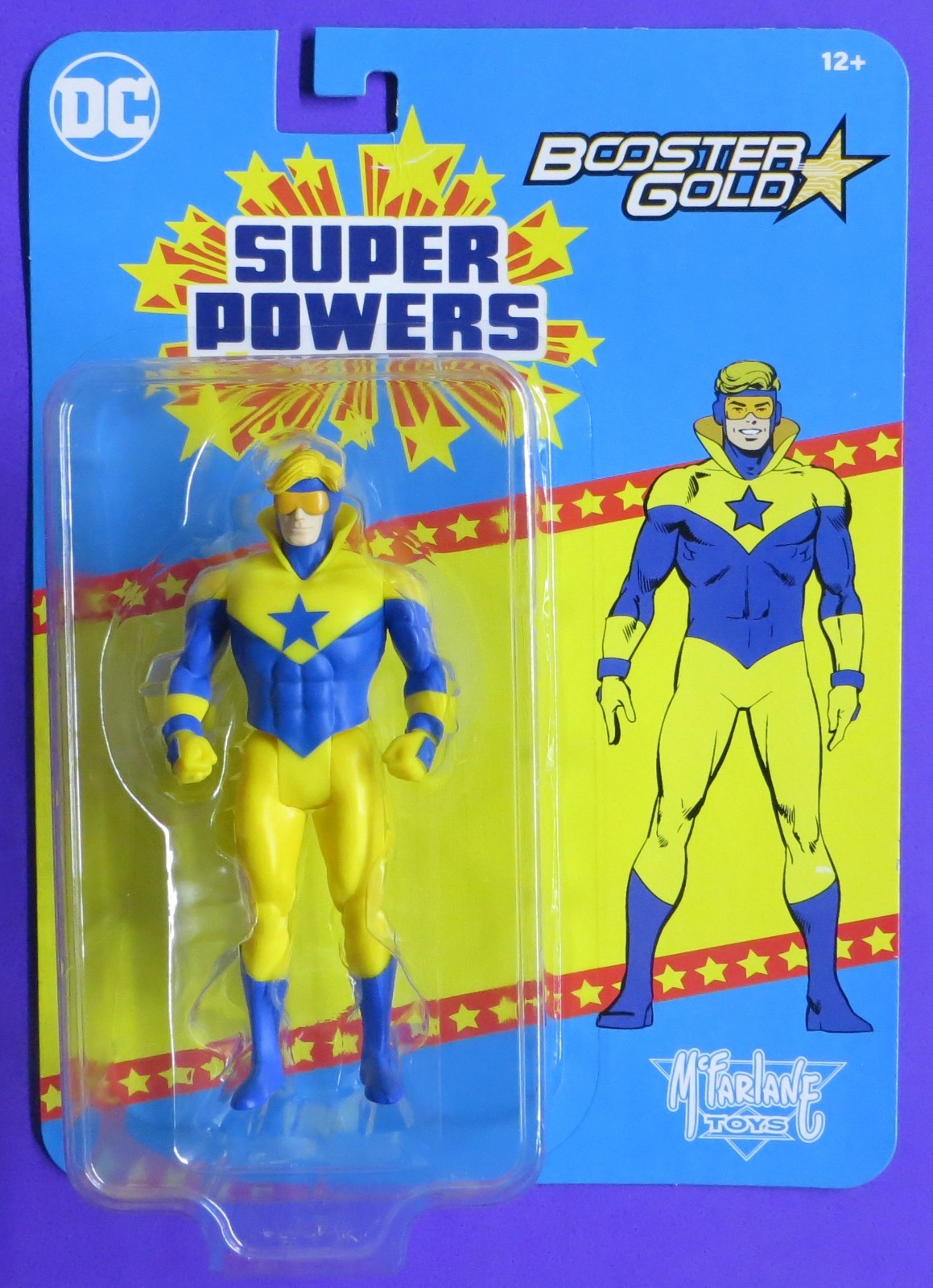 LOOSE MCFARLANE SUPER POWERS LOT SET BLUE BEETLE BRAINIAC NIGHTWING BOOSTER GOLD