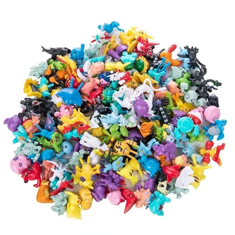 144 Pokemon Mini Figure Toys Pikachu Action Figures | Kids Gift | Party Favors |
