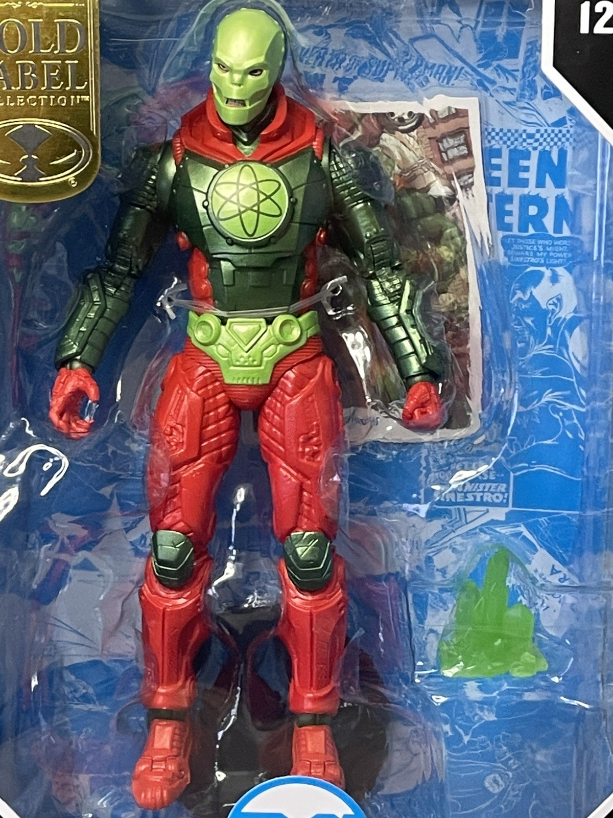McFarlane DC Multiverse Gold Label Metallo 7” Figure New Sealed Superman Villain