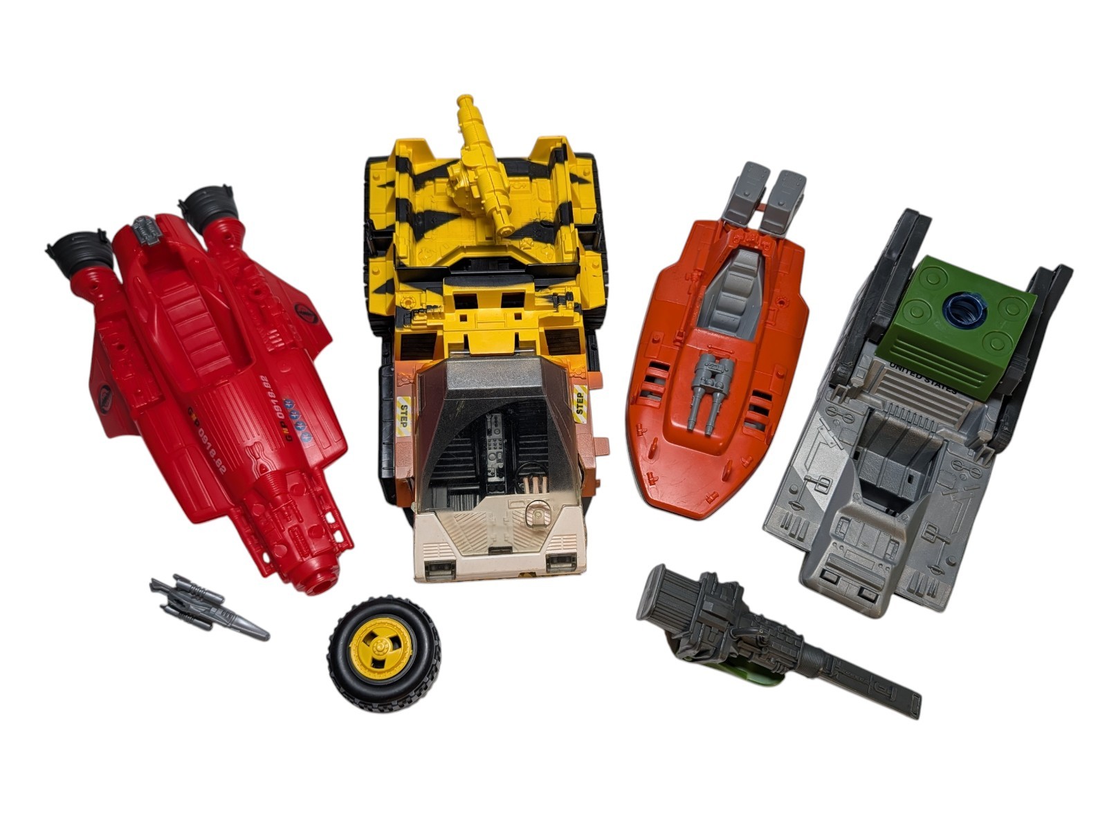 VTG 1985-1988 GI JOE & COBRA VEHICLES Hasbro ARAH Replacement Parts Tiger Cat