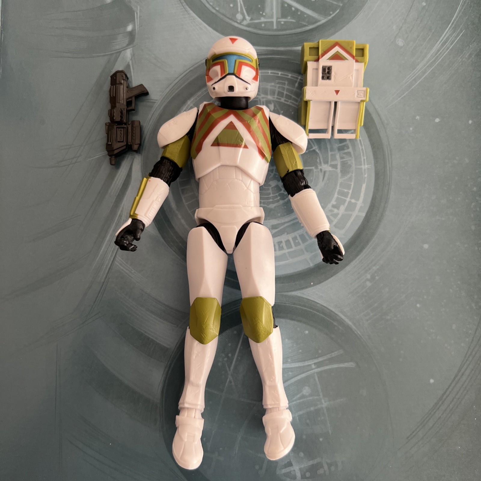 STAR WARS THE BLACK SERIES GAMING GREATS BATTLE FRONT II CLONE COMMANDO ( URBAN