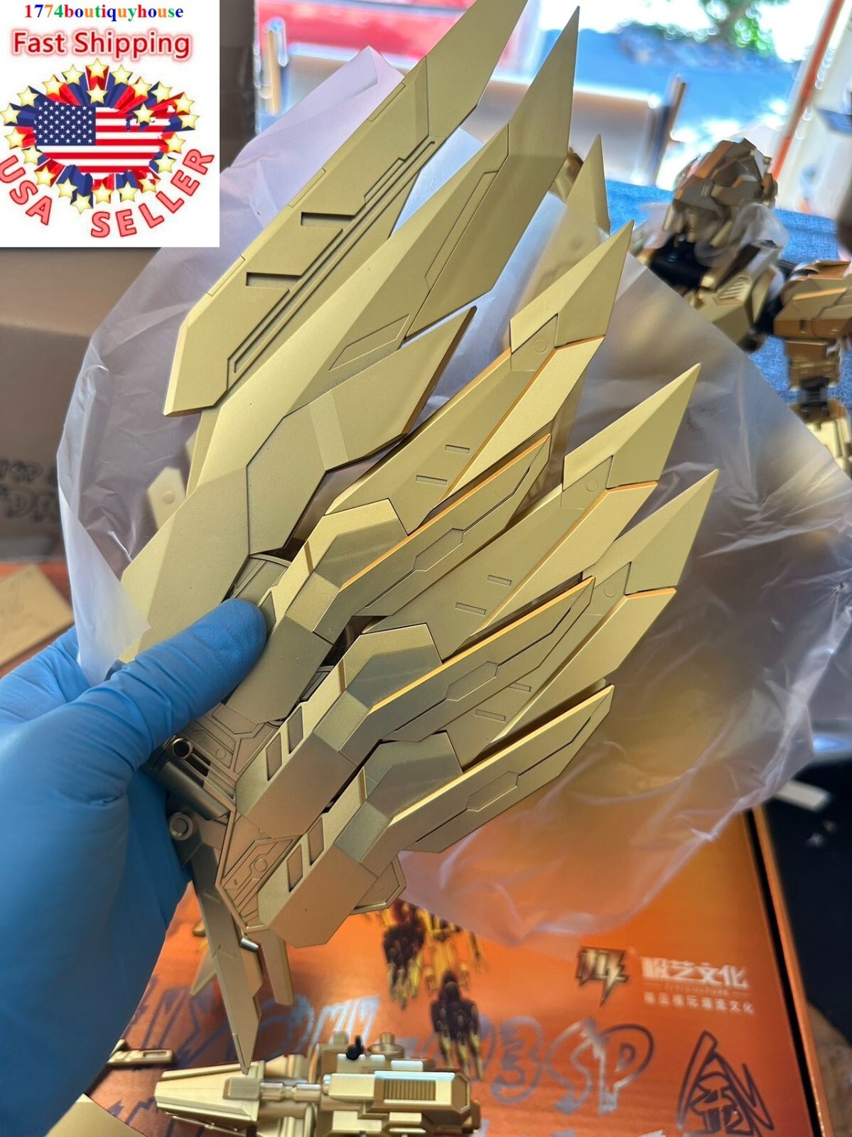 NEW COMPLETE GOLD Predaking Cang-Toys CT-Chiyou COMBINATION TRANSFORMER 01-08