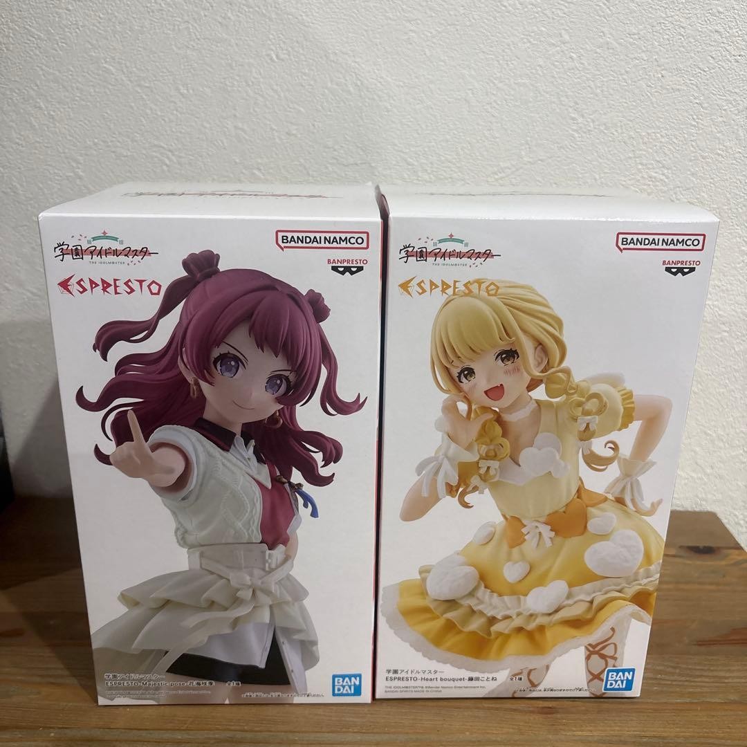 Gakuen Idolmaster ESPRESTO Figure 2pc Set Sealed New Japan
