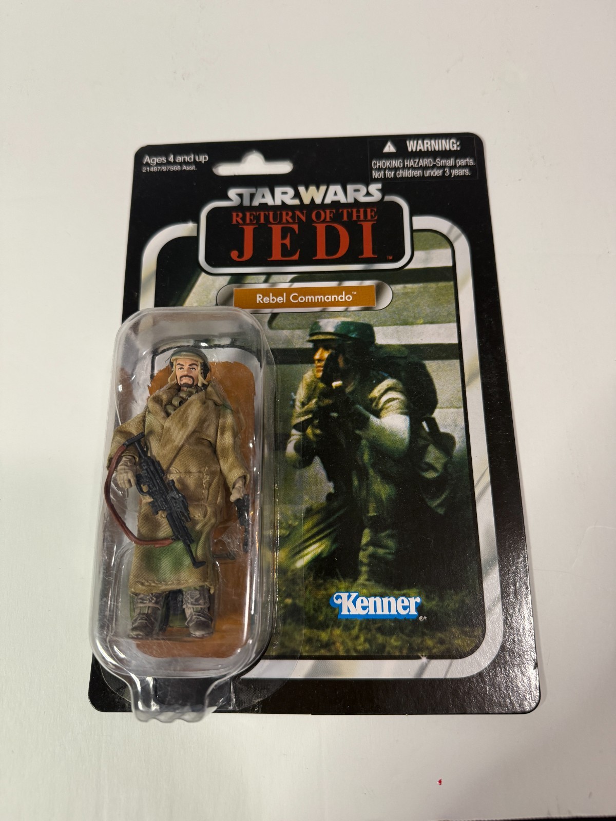 Rebel Commando Kenner Star Wars 3 3/4 In Action Figure