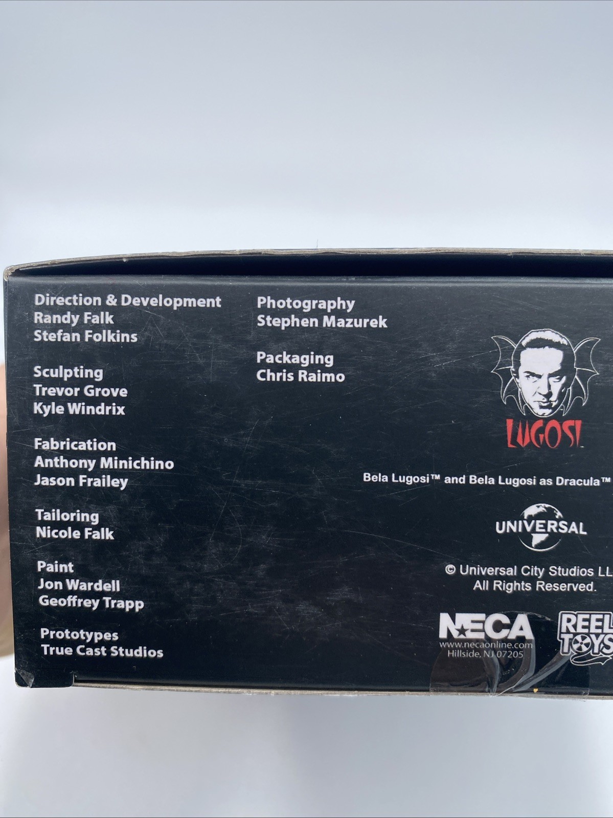 ULTIMATE COUNT DRACULA 7&Prime; NECA BLACK & WHITE ACTION FIGURE HORROR Nice Box NEW