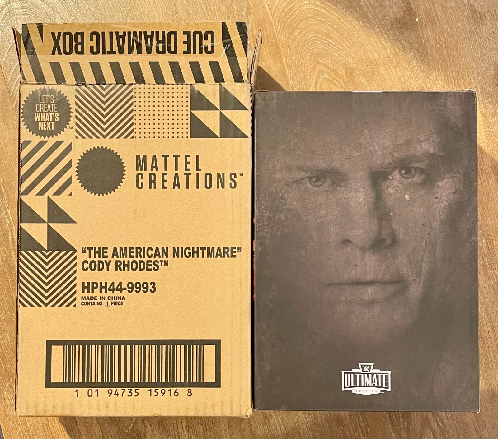 WWE Ultimate Edition Cody Rhodes Figure Mattel Creations Exclusive NEW w/ Mailer