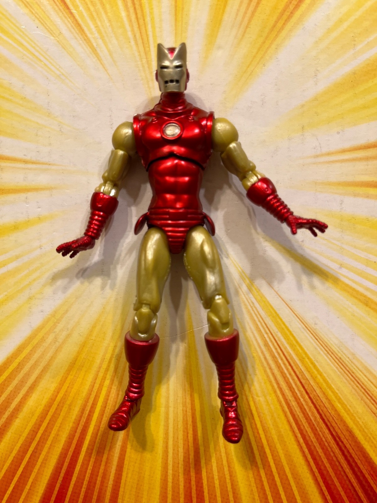Hasbro Marvel Universe IRON MAN 3.75&Prime; 1:18 Walmart Excl. Goliath 2-pack 70 years