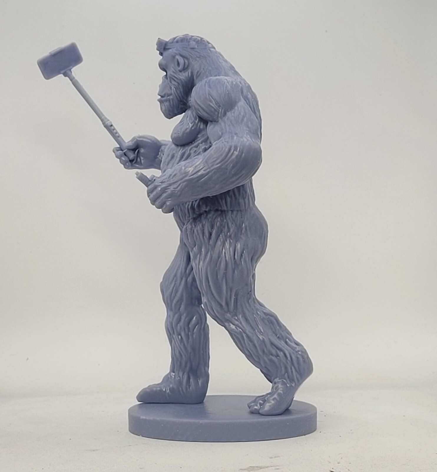 Bigfoot VLOGGING VAPING Custom Resin figure based on viral tiktok meme