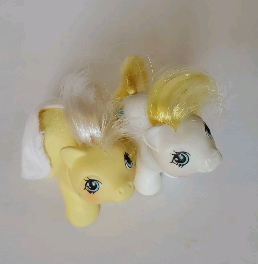 My Little Pony Vintage G1 Big Top Newborn 1987 80s Toy Set Of 2