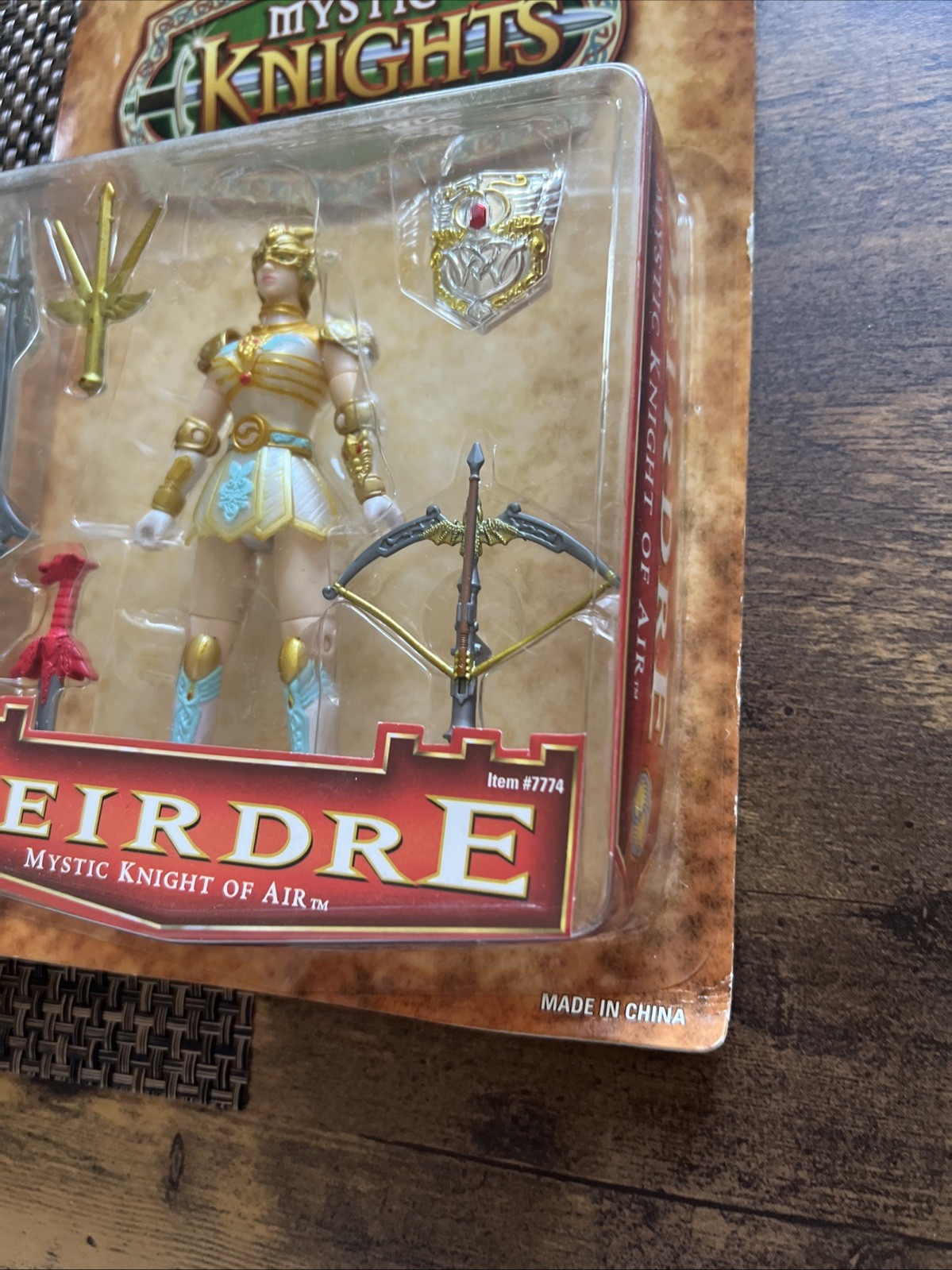 Bandai Mystic Knights of Tir Na Nog Ivar & Deirdre Action Figure Armor Set