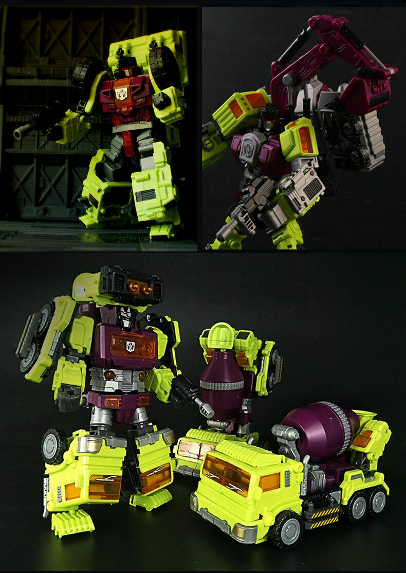 New In Stock NBK Devastator Transformation Toy Oversized Figure No Box