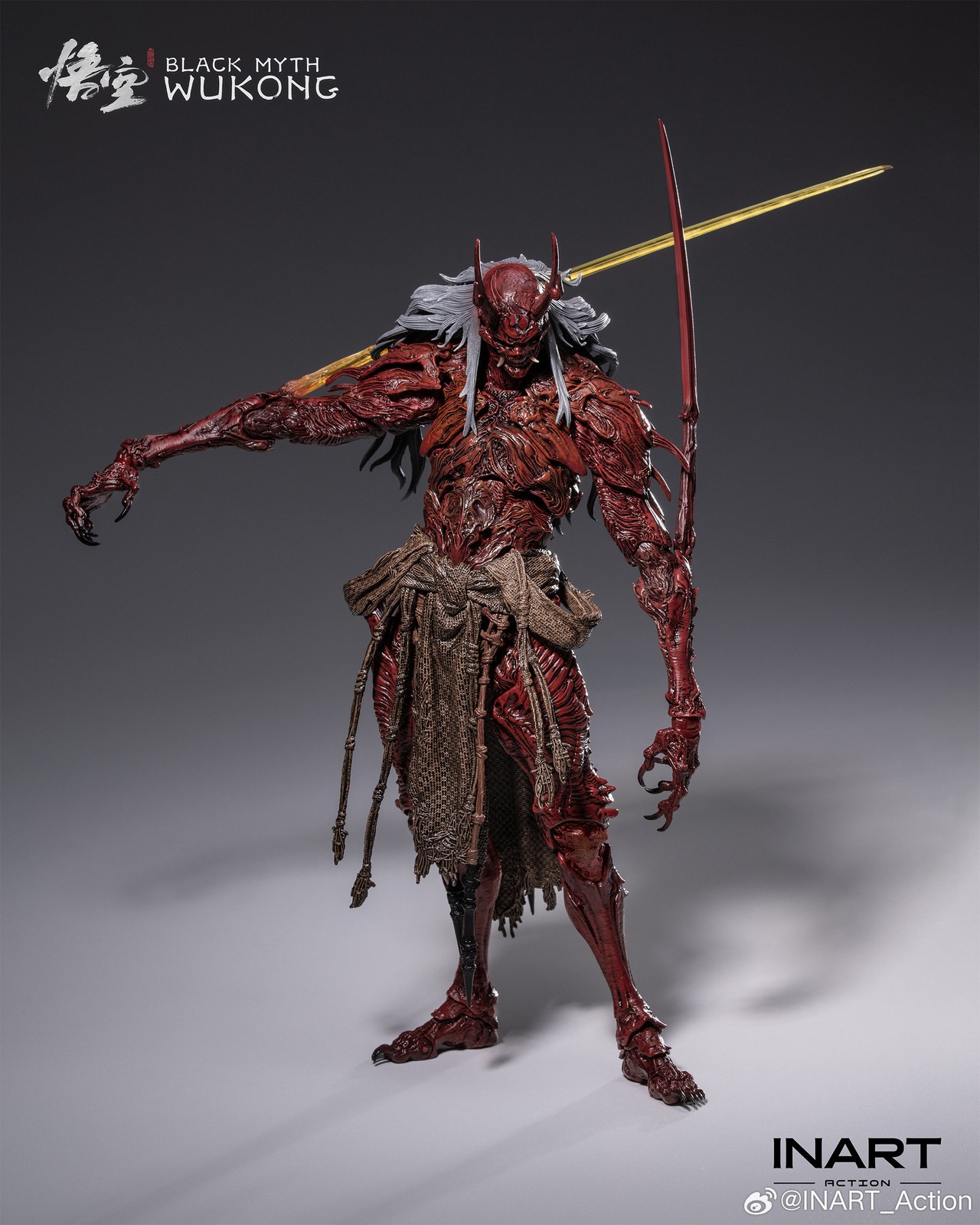 In Stock New INART MAG-G0005 1/12 Black Myth Wukong Red Boy Action Figure Model