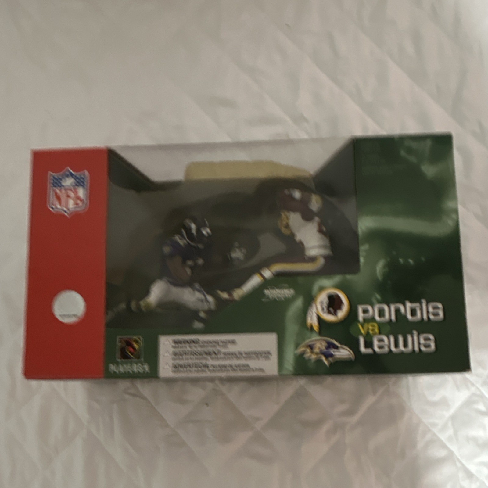 McFarlane Toys NFL Portis & Lewis 2PK, 2004 Boxed Limited Edition Action Figure