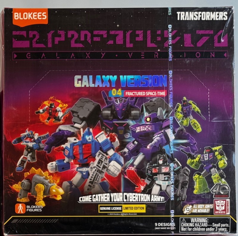 Blokees Transformers Galaxy & Defender Version Sealed Case 1 2 3 4 5 6 7