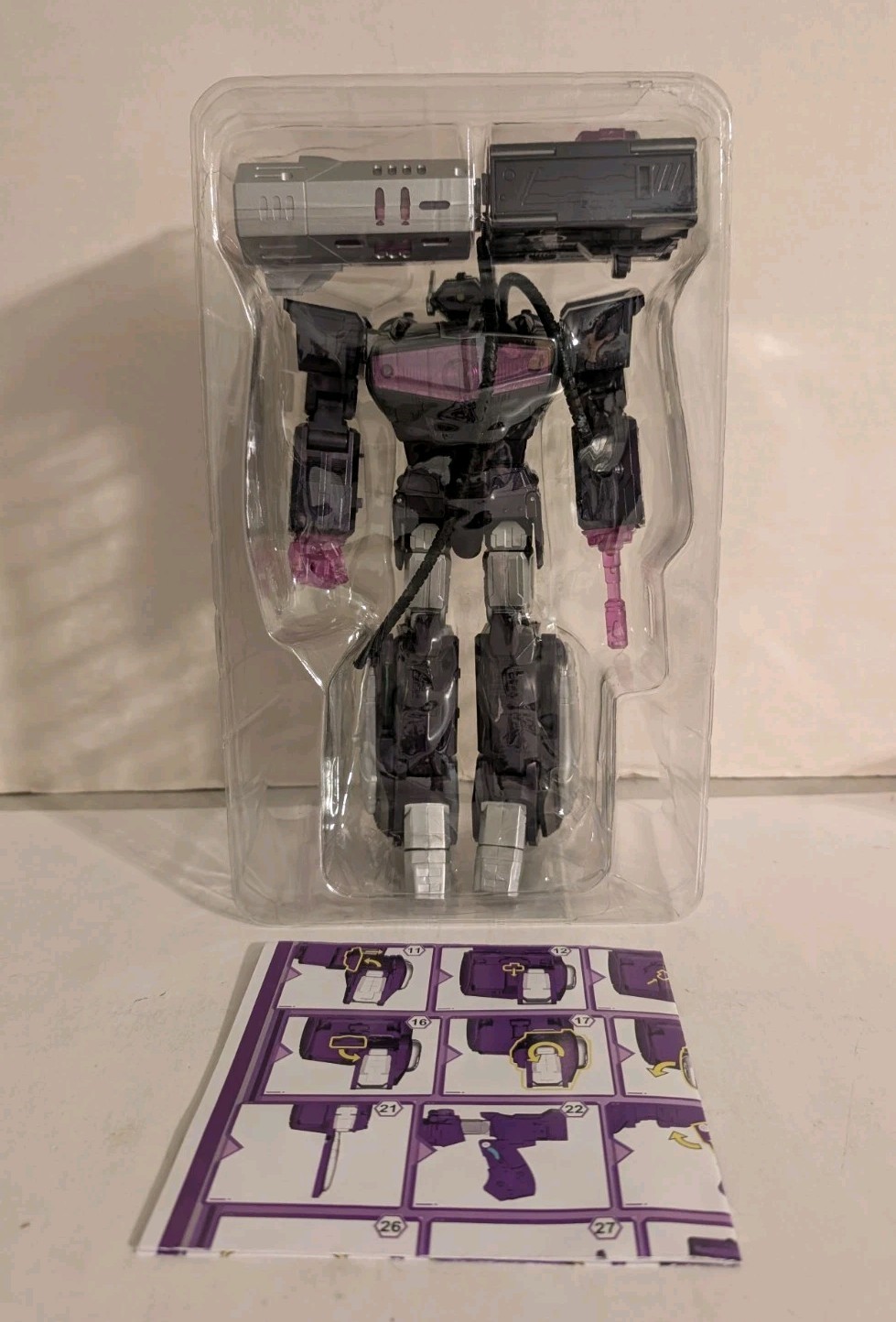 Cloud 9 W-01 Quakeblast MP Scale Shockwave 100% Complete G1 3rd Party