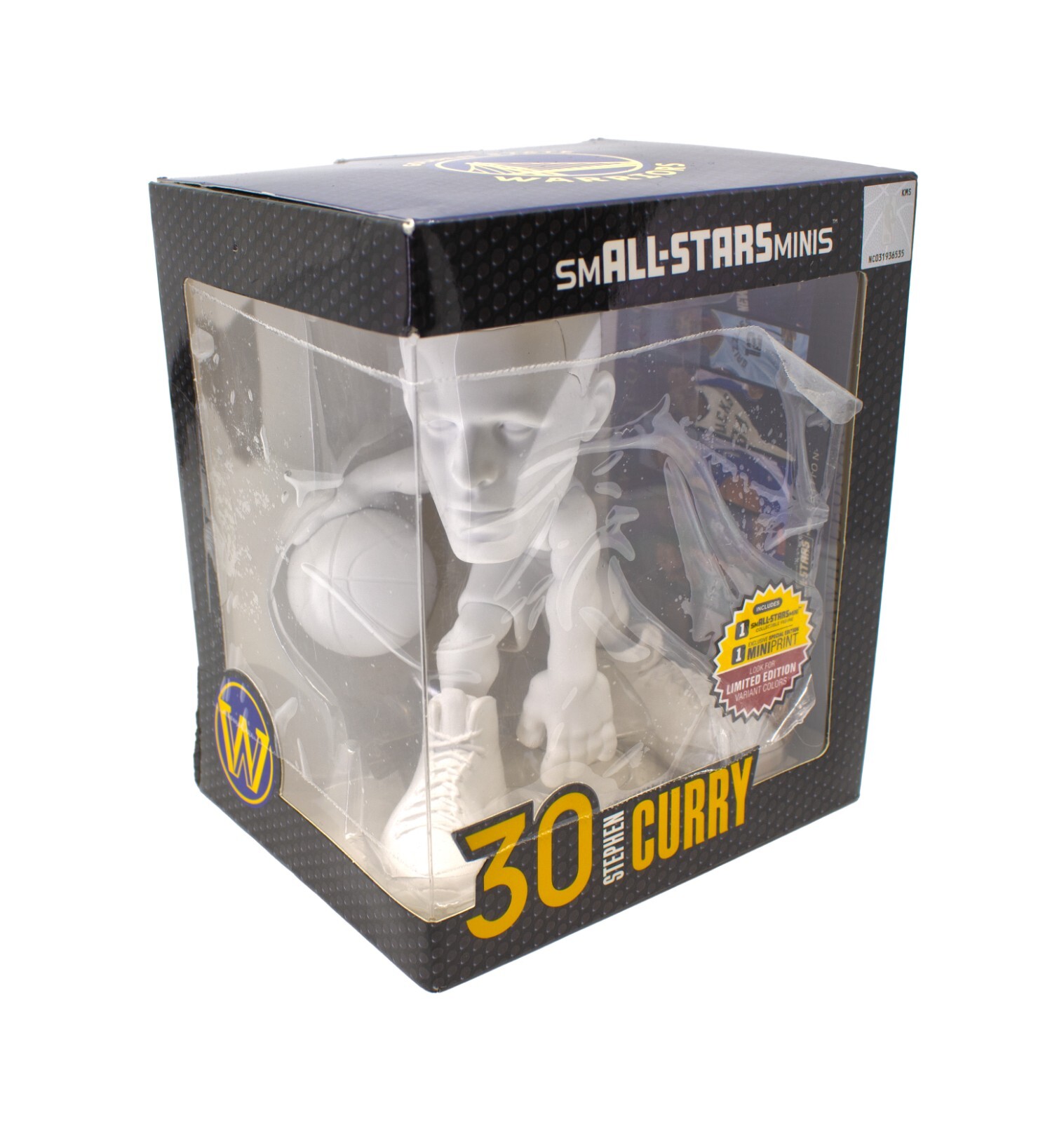 2022 NBA SmALL-STARS Minis STEPHEN CURRY White CHASE Figure WARRIORS | NIB