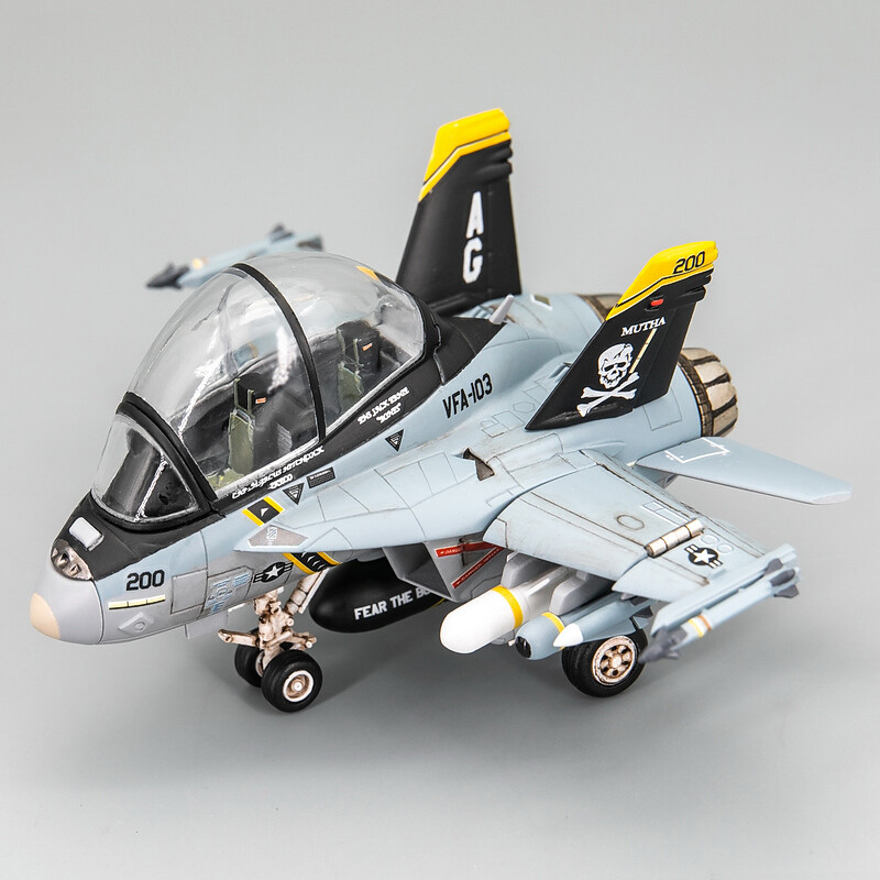 F/A-18F Fighter Aircraft Cute Version 3D Printed static Models