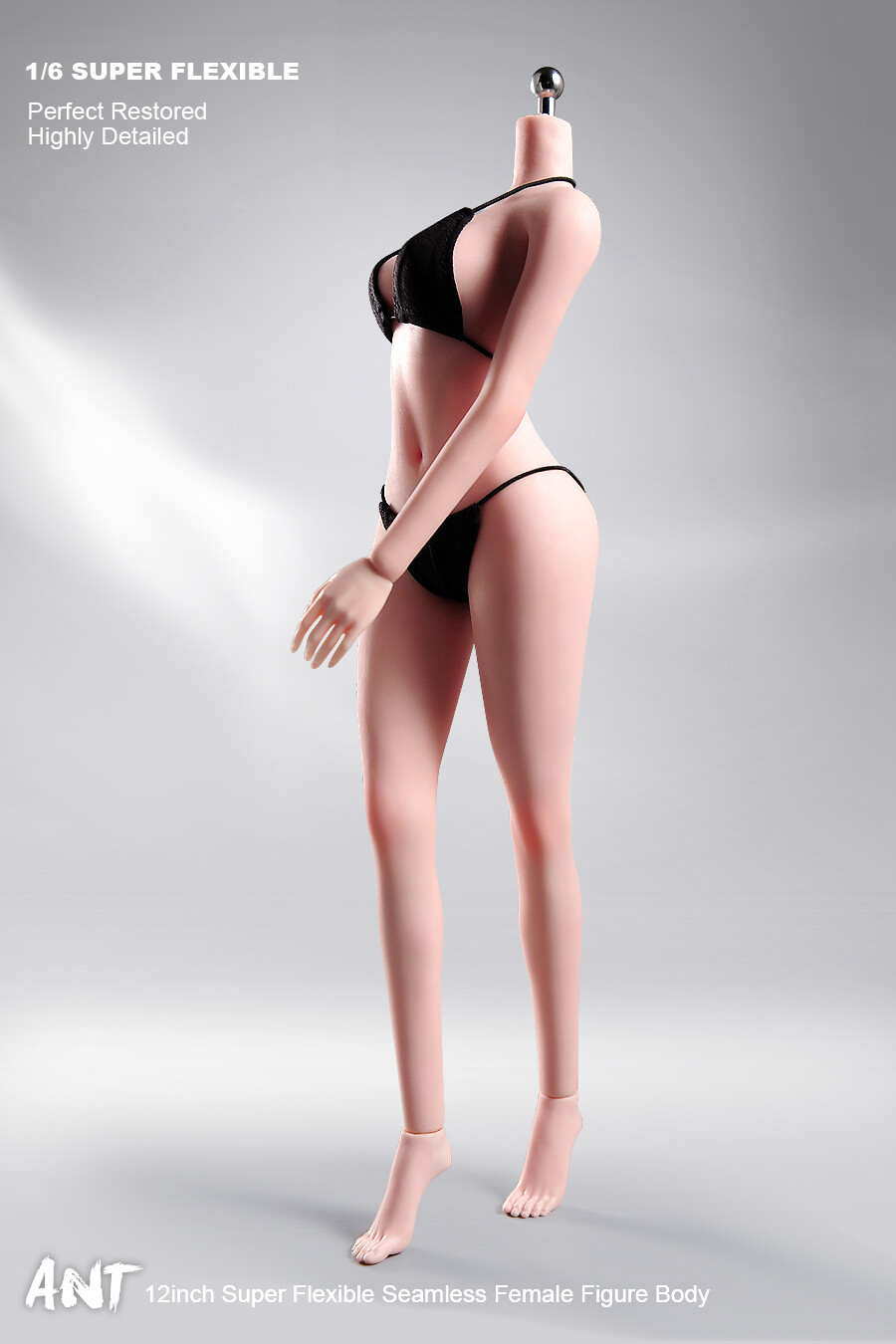 1:6 Super Flexible Joints Medium Breast Female Seamless Action Figure Body Toys