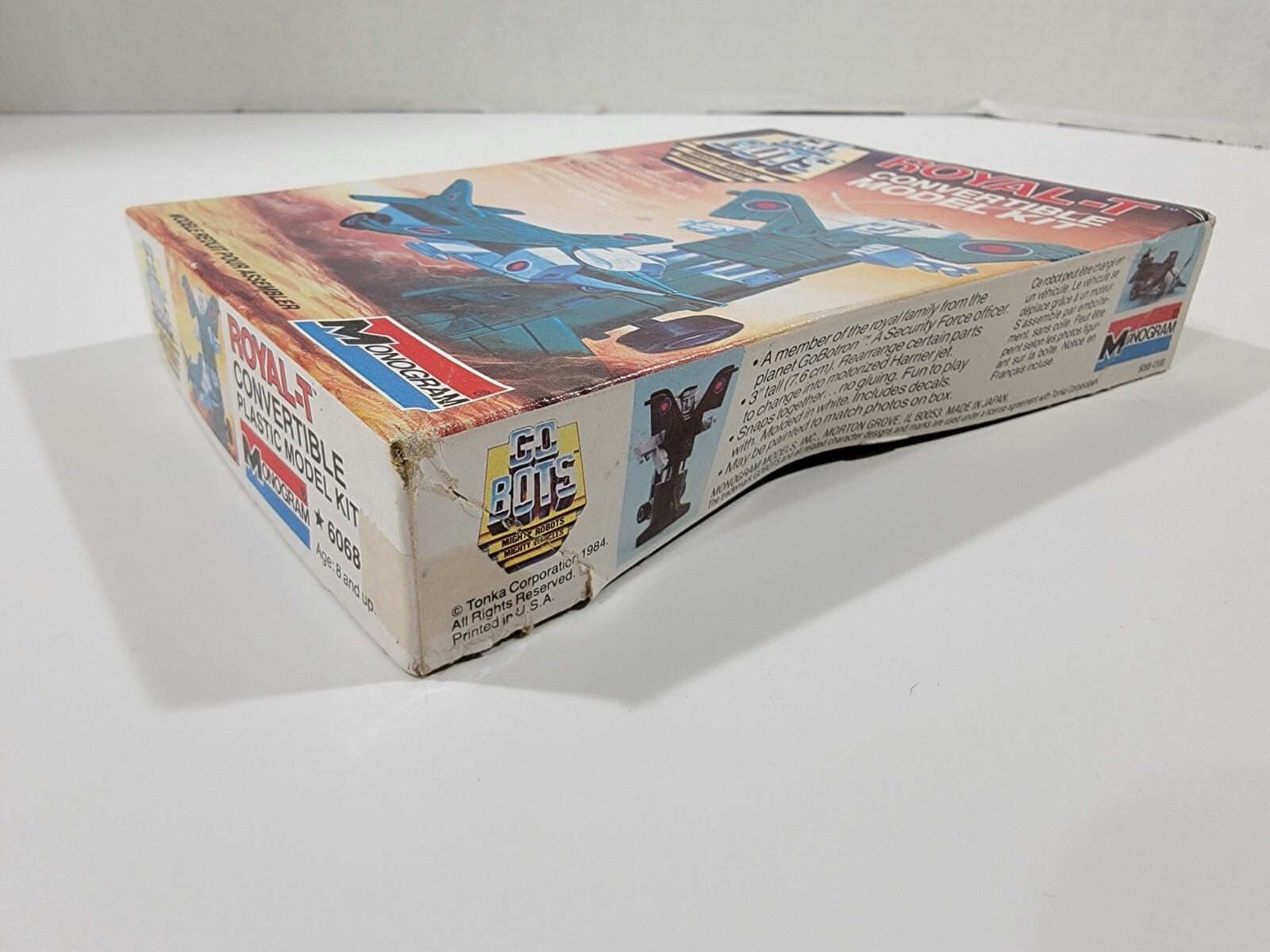 Vintage GoBots Go Bots Monogram 6068 Royal-T Convertible Model Kit w/ Box Sealed