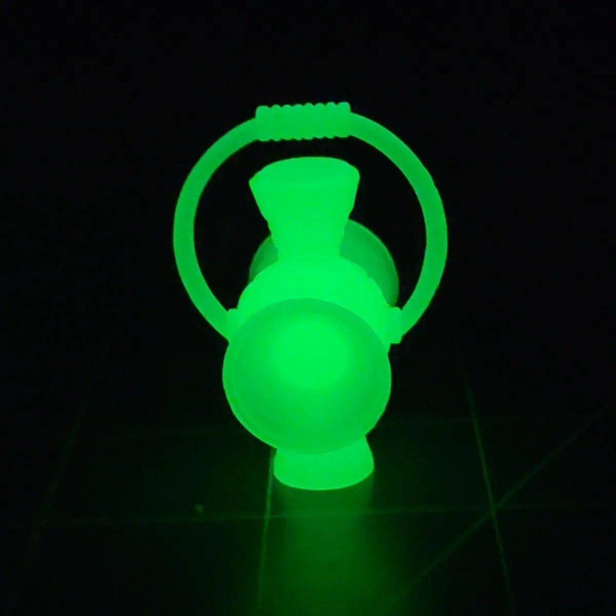Custom Green Lantern power battery for 6in. figure 1:12 glow in the dark GID