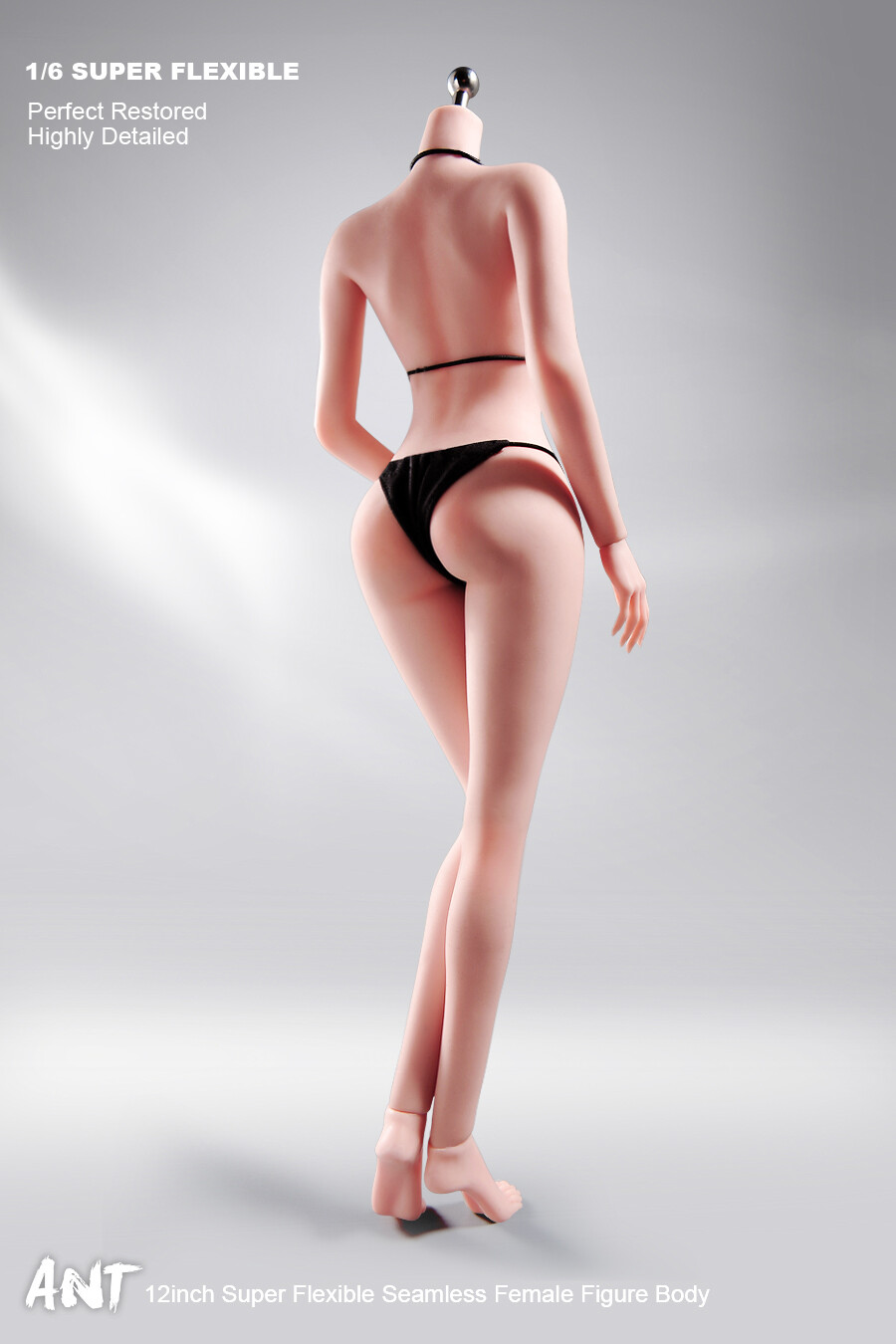 1:6 Super Flexible Joints Medium Breast Female Seamless Action Figure Body Toys