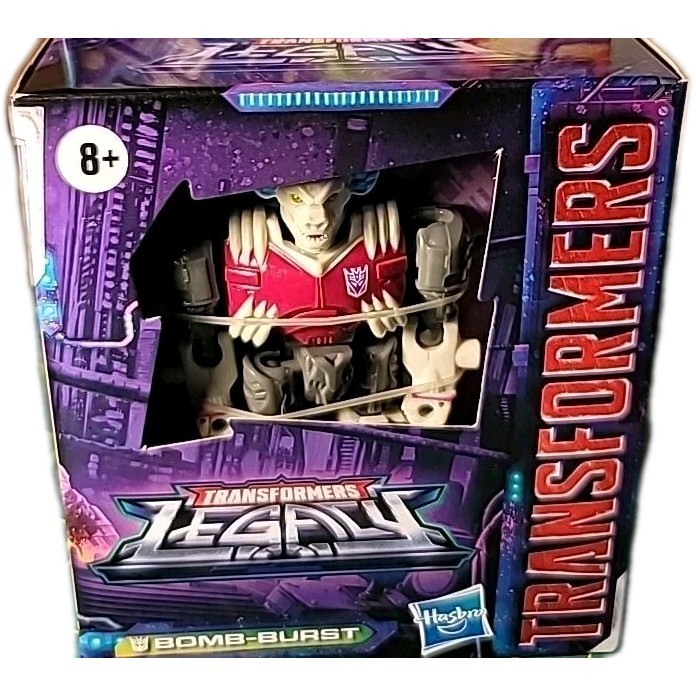 TRANSFORMERS LEGACY CORE BOMB-BURST FIGURECOLLECTIBLE SEALED PACKAGE,