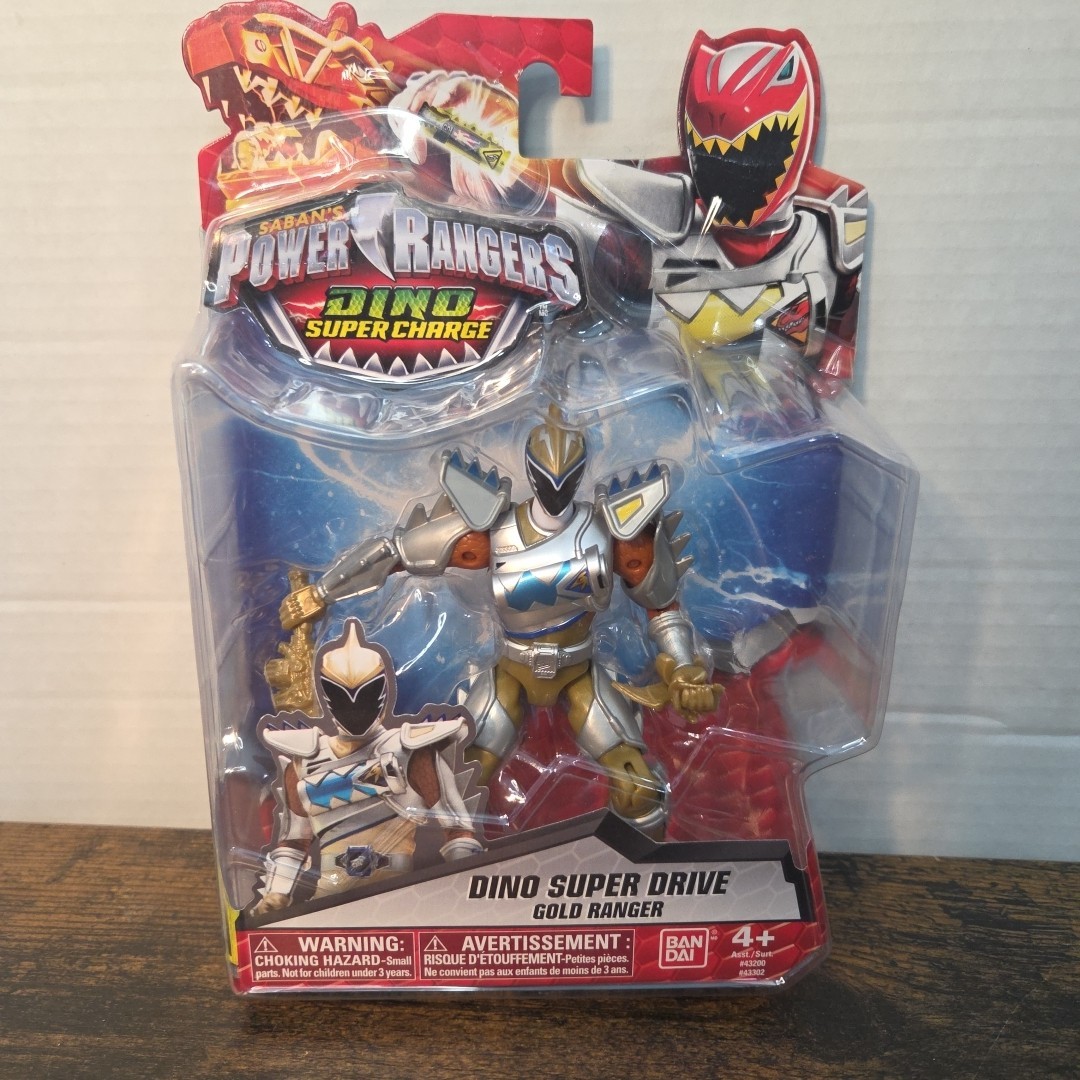 Power Rangers Dino Super Charge Dino Super Drive Gold Ranger