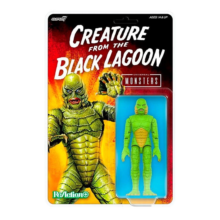 Universal Monsters Creature from the Black Lagoon 3 3/4 Reaction+ Action Figure