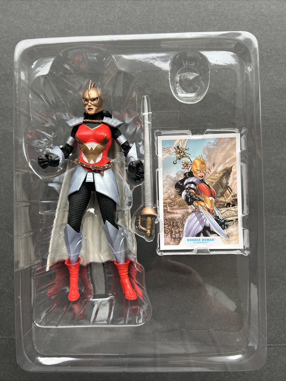DC MULTIVERSE WONDER WOMAN FLASHPOINT GOLD LABEL COLLECTION LOOSE COMPLETE