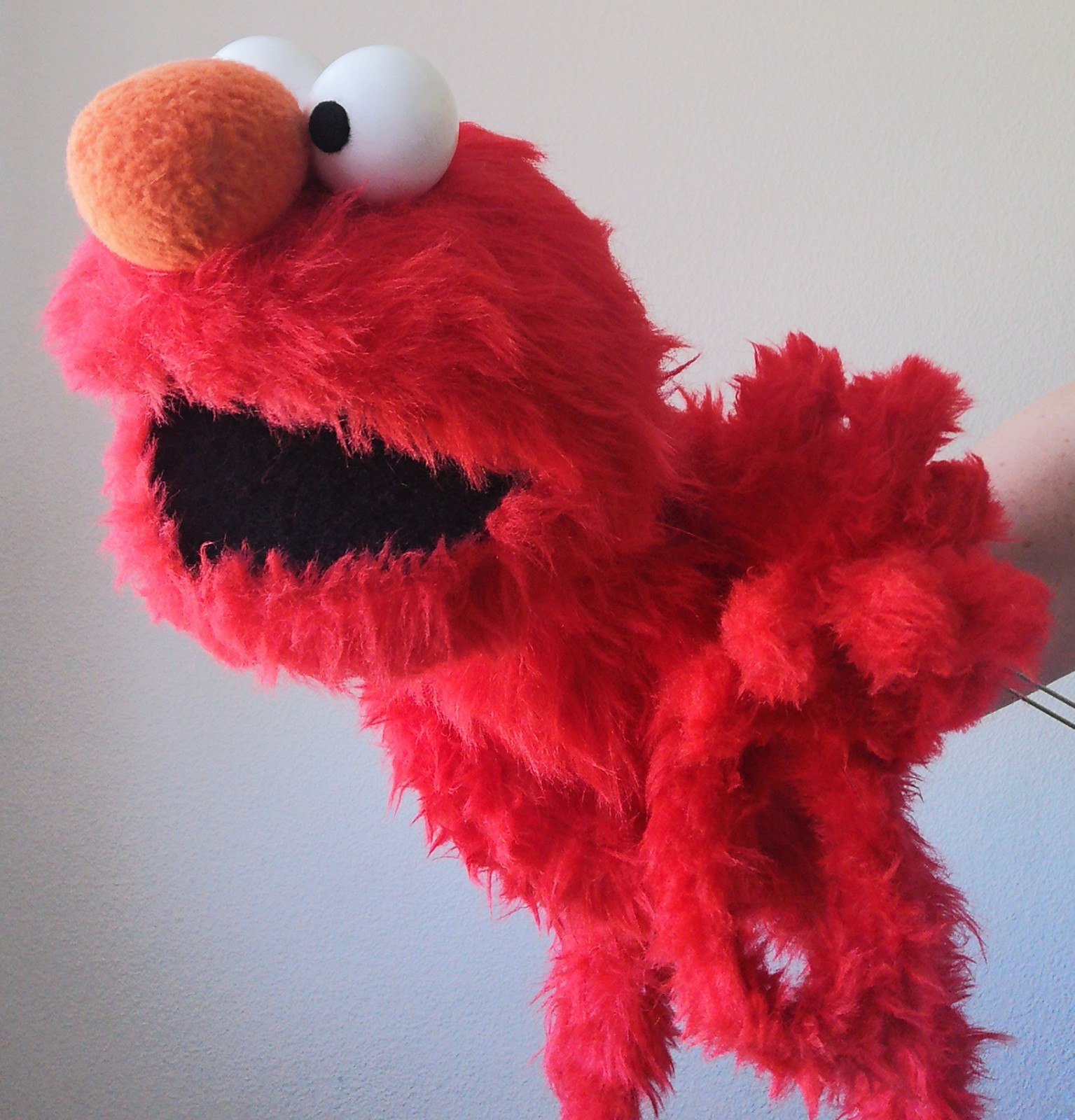Elmo Muppet Puppet, Handmade