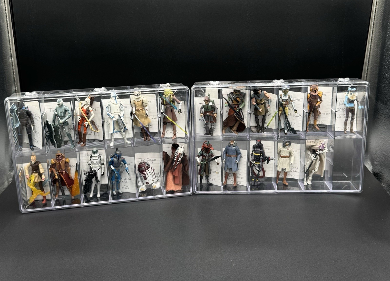 Star Wars The Clone Wars (2010) Lot of 23 CW Series Figures