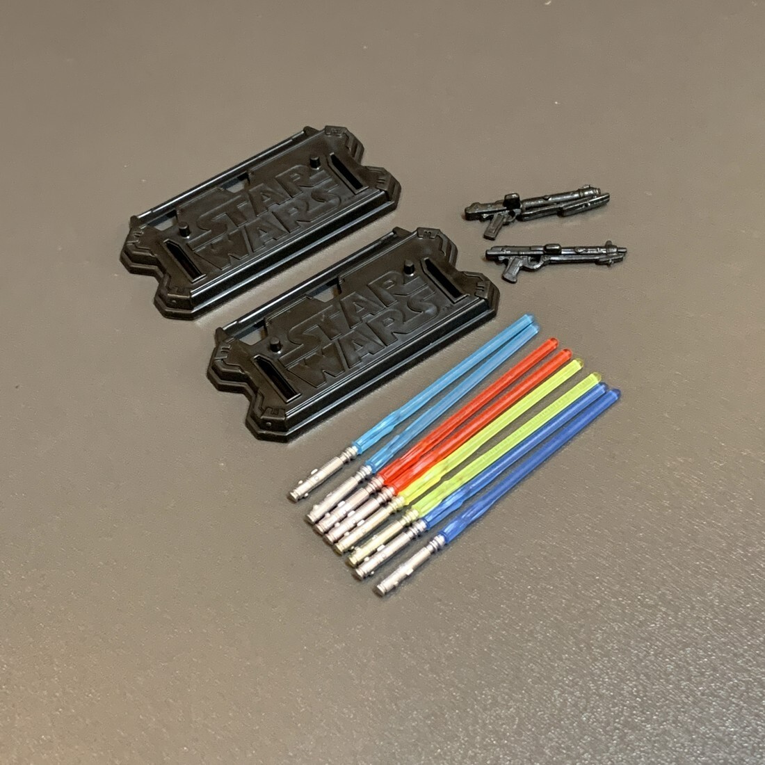 Lot 12 RARE Lightsaber Fit Star Wars 3.75 » Yoda Trooper SKYWALKER 3.75 » Figure