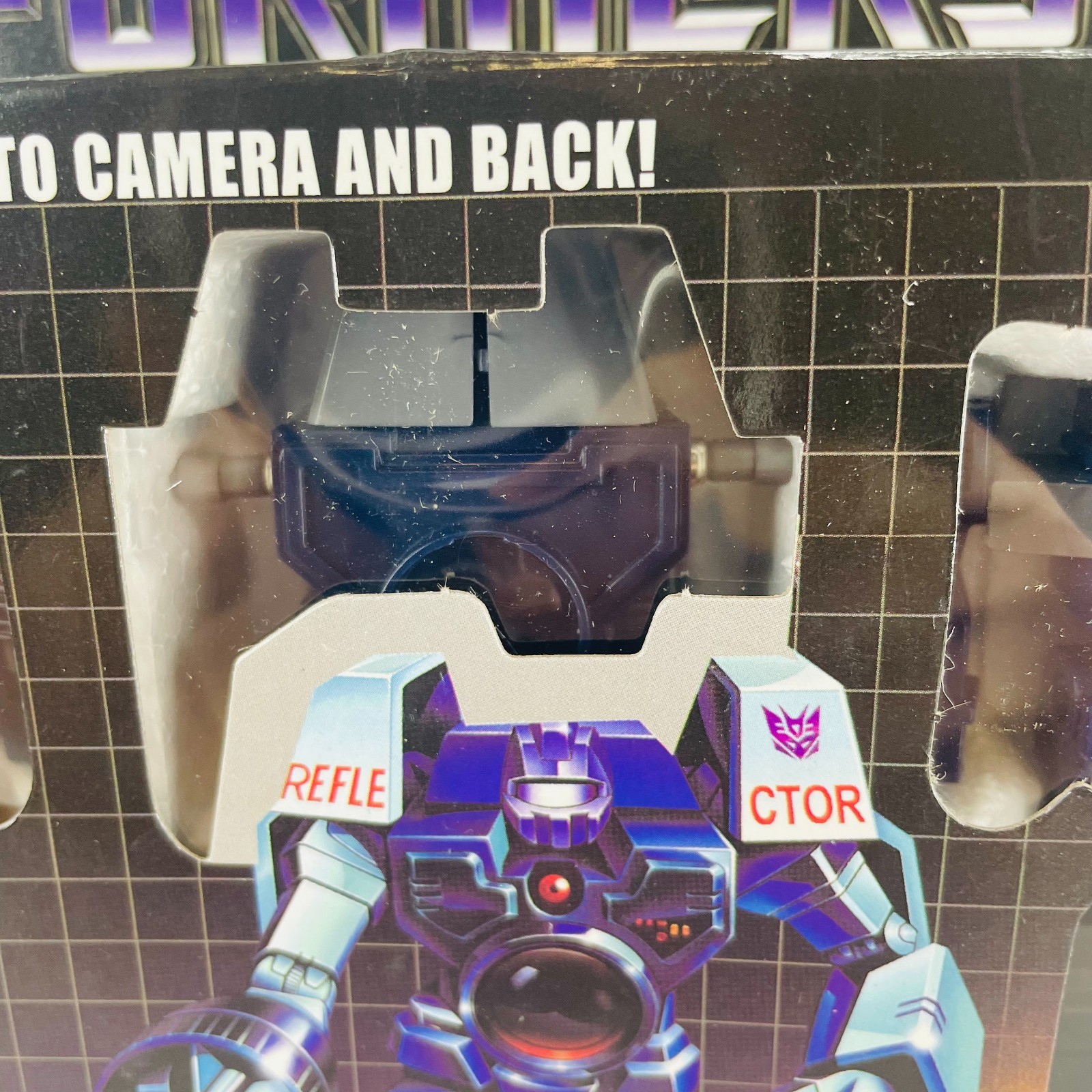 Transformers G1 Decepticon Reflector Camera Figure Transforming Toy Reisue