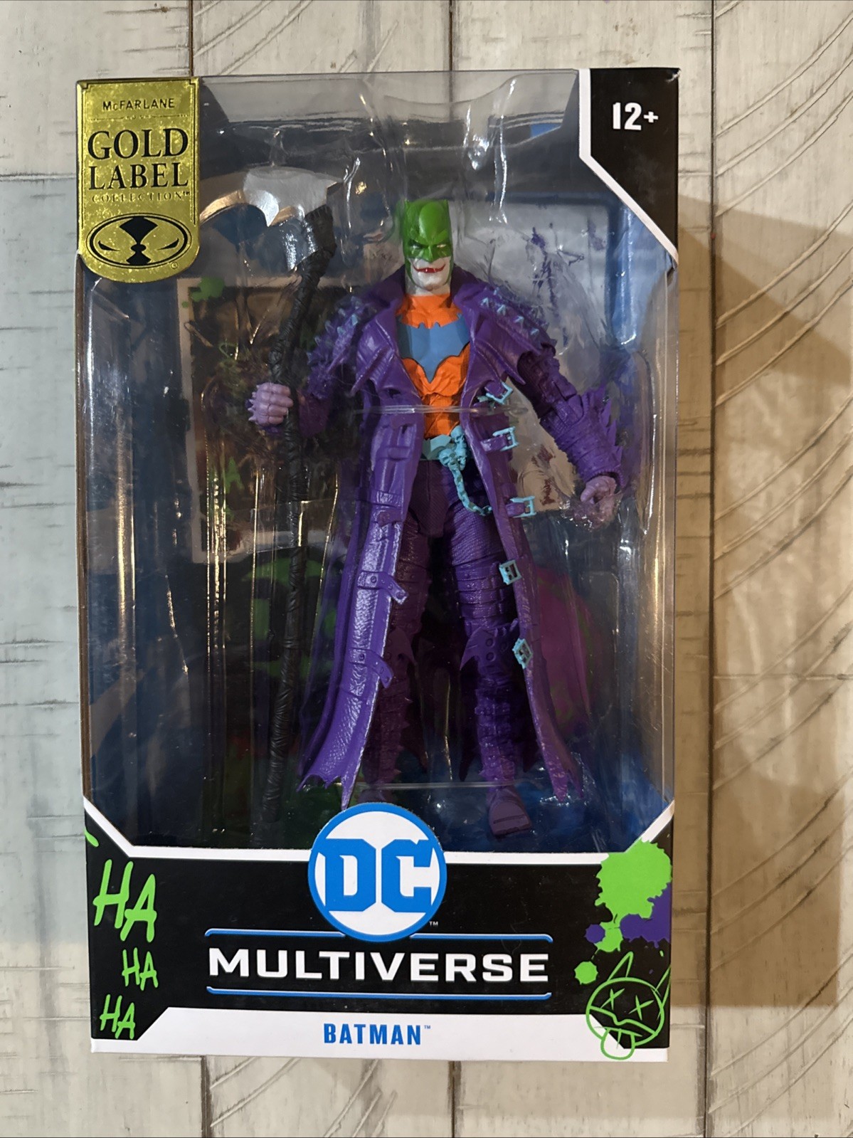 McFarlane Toys DC Multiverse Jokerized Batman Dark Nights Death Metal GOLD LABEL