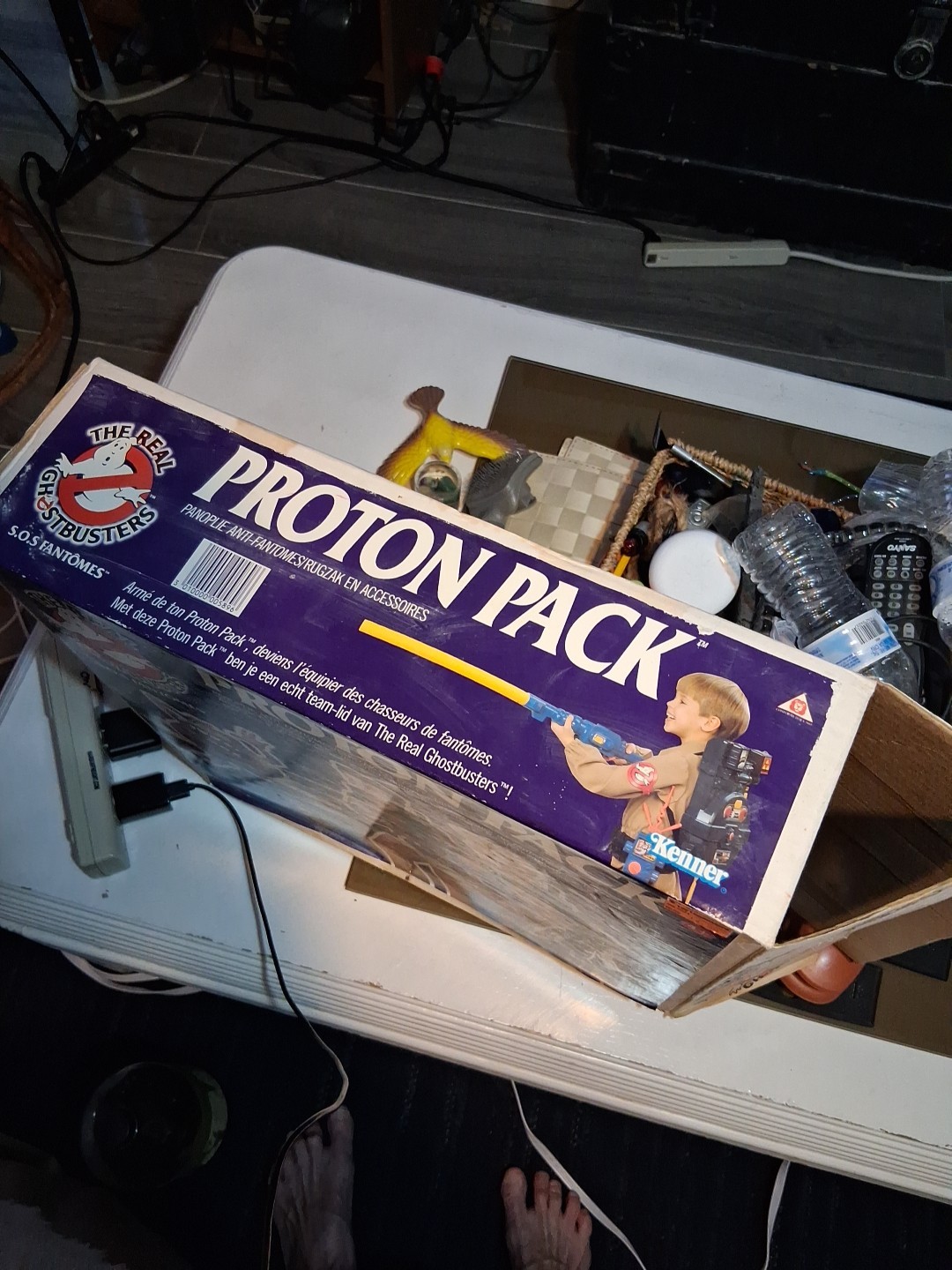 vintage 1984 ghostbusters proton pack Cib