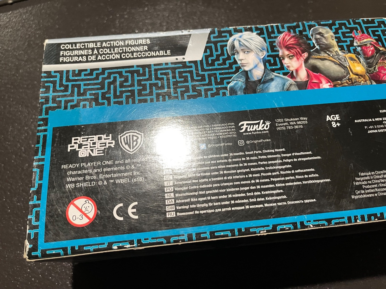 « Ready Player One » Action Figure Set Parzival Artemis Aech and I-Rok by Funko