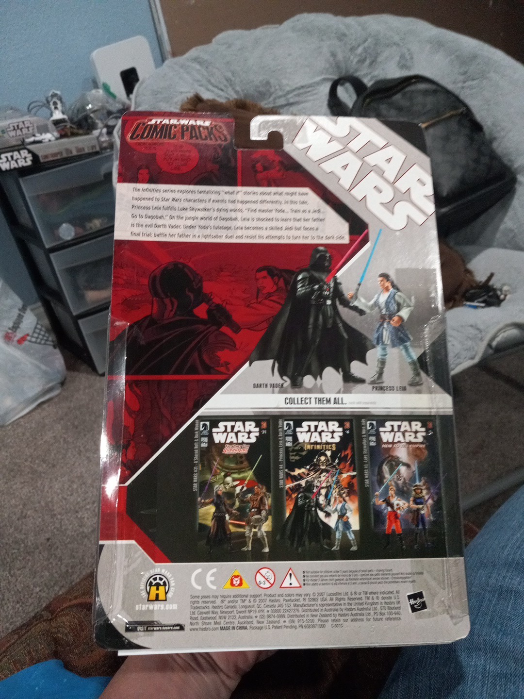 Hasbro Star Wars Comic Packs STAR WARS INFINITIES #4 2007