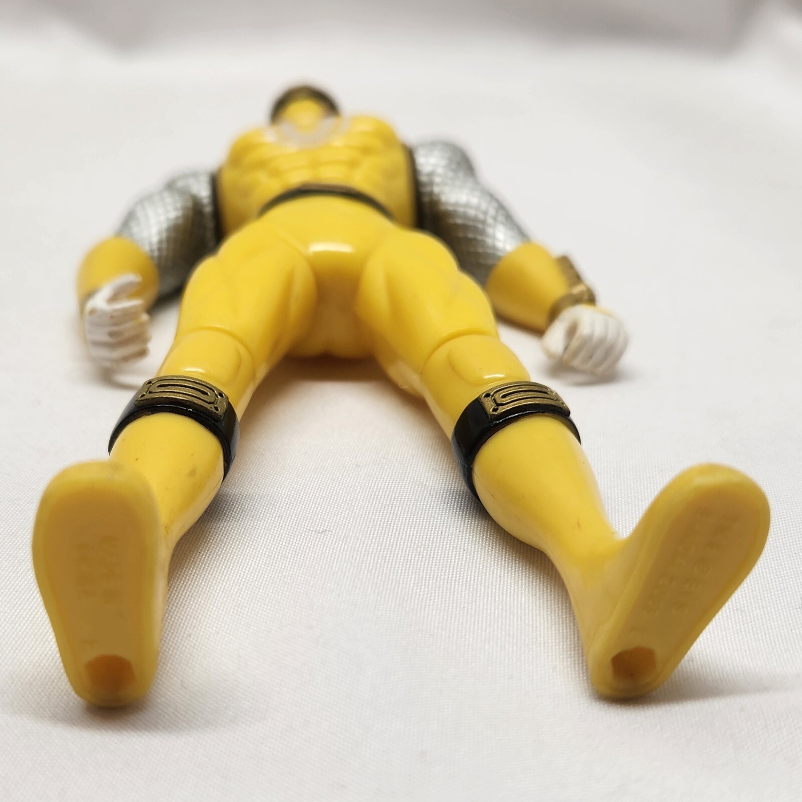 2003 Red & Yellow Ninja Storm Power Ranger Action Figures Only – Bandai Working