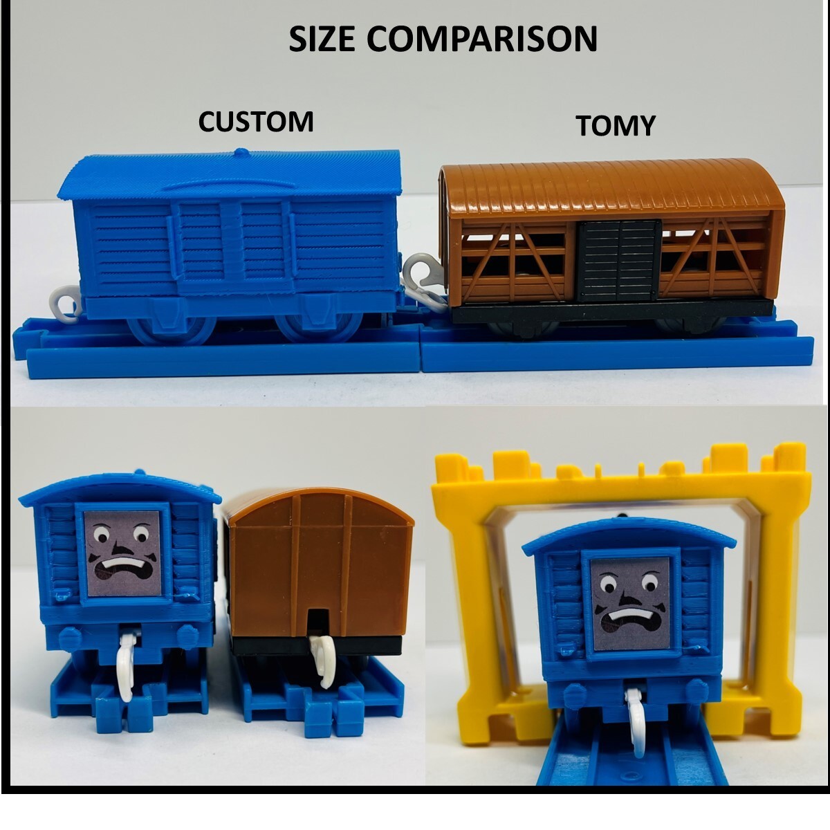 Thomas & Friends Trackmaster Troublesome Box Car Train Custom Made READ!!!