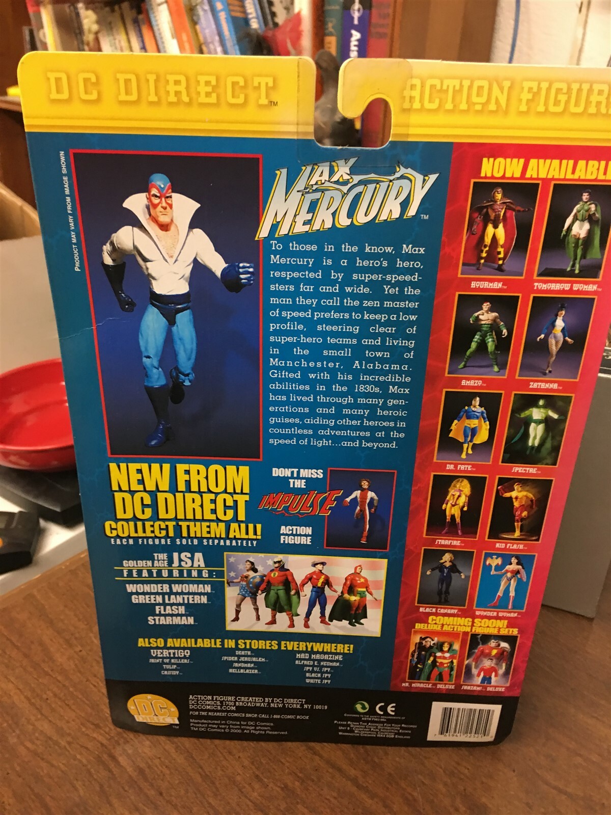 Max Mercury DC Direct Action Figure Mint In Box