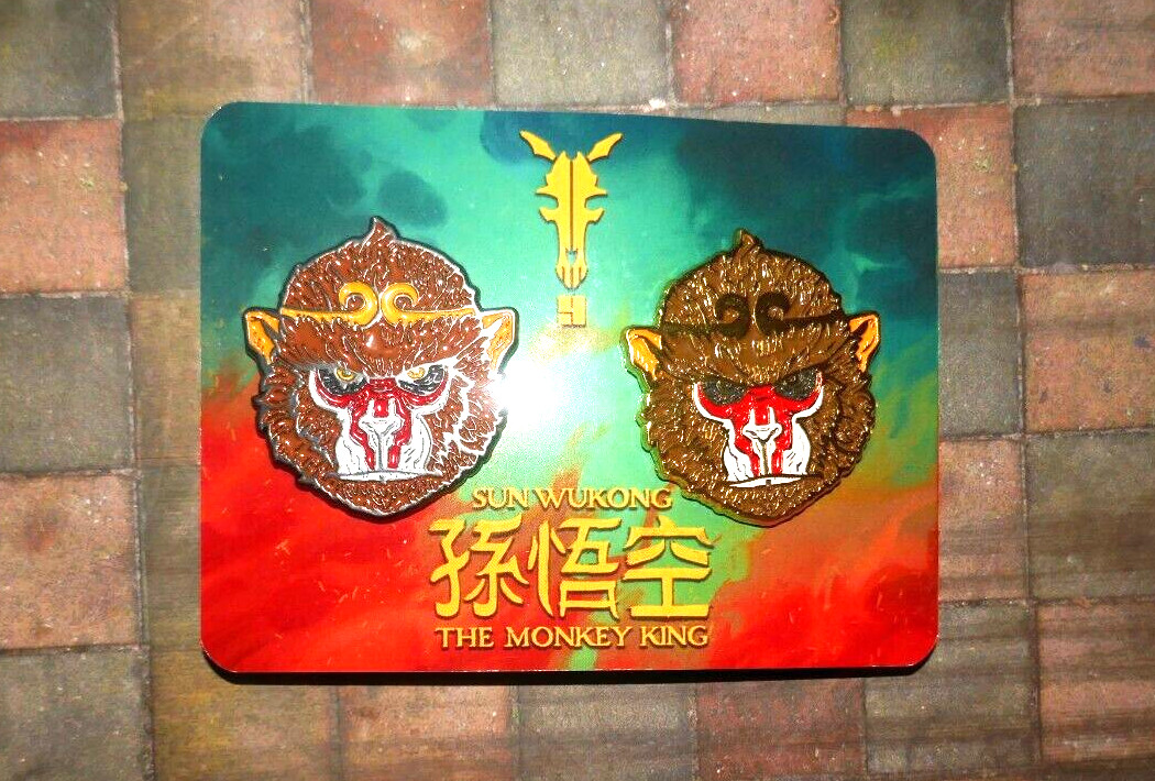 FOUR HORSEMEN MYTHIC LEGIONS FIGURA OBSCURA SUN WUKONG THE MONKEY KING 2 PIN SET