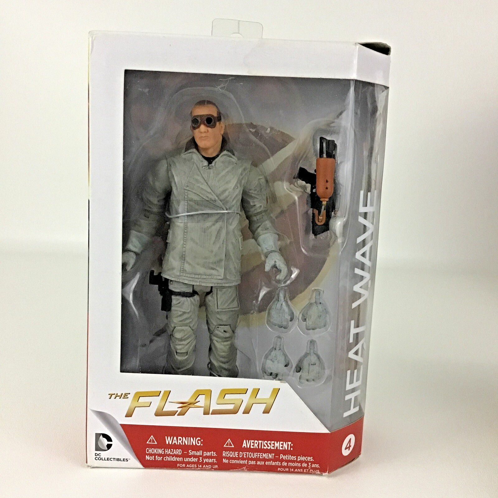 DC Collectibles CW The Flash #4 Season 1 Heat Wave Figure TV Series 2014 Legends