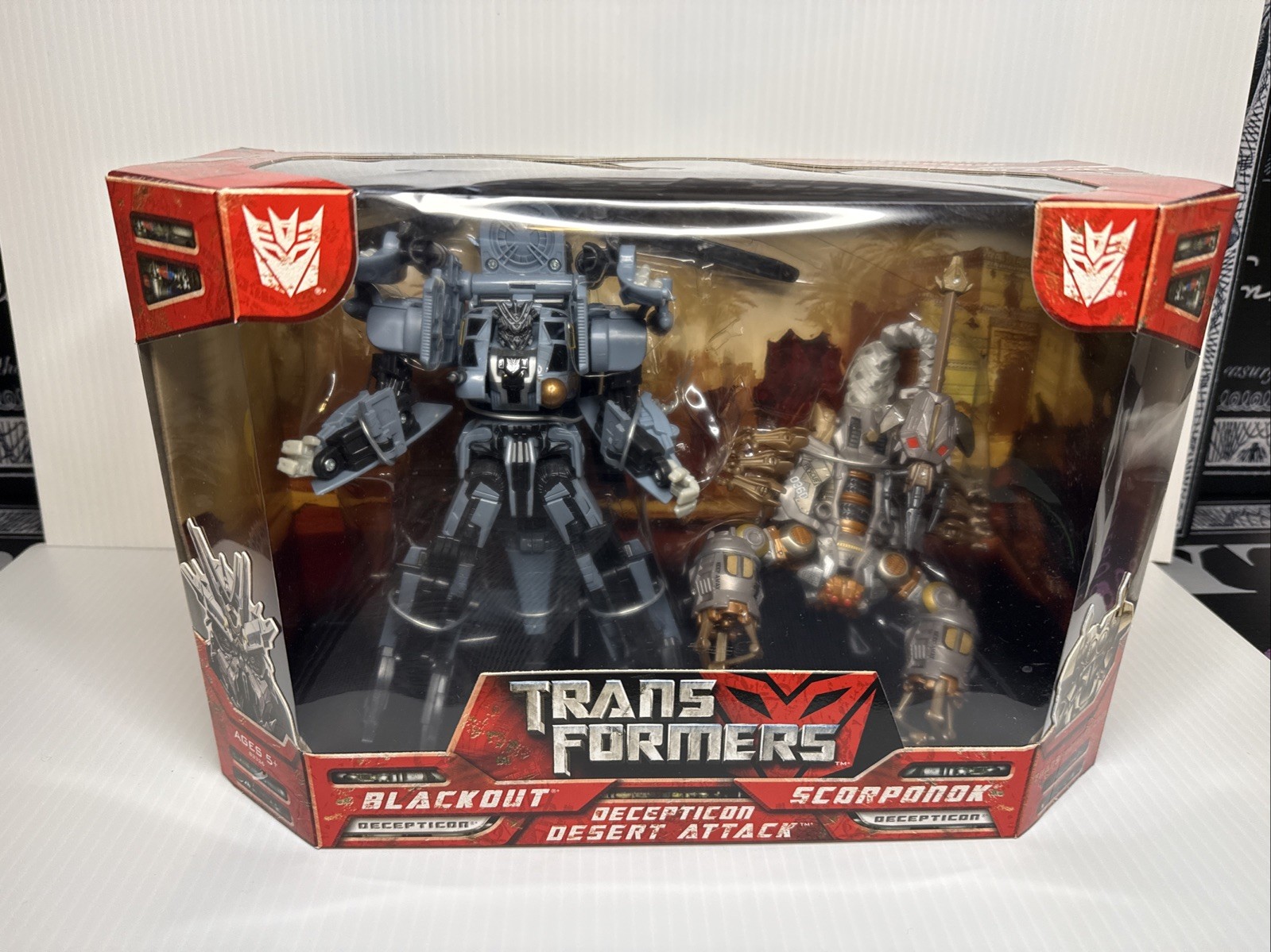 Transformers 2007 Blackout And Scorpions Super Clean
