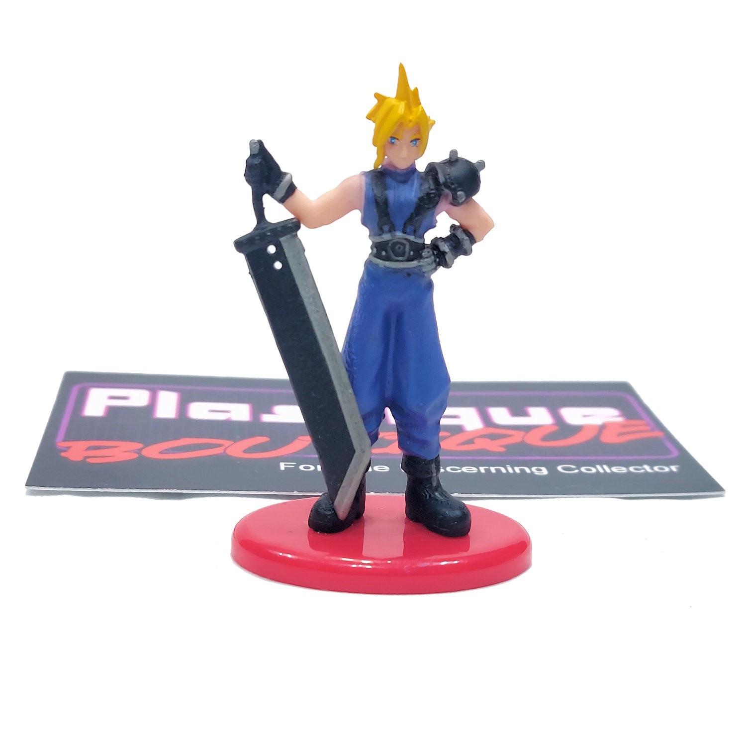 Final Fantasy VII Cloud Strife Coca-Cola Mini Figure SQUARE ENIX FF7 ARTS PL…