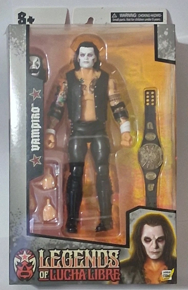 Boss Fight Studios- Vampiro -Legends of Lucha Libre Wrestling Figure Wcw/AAA