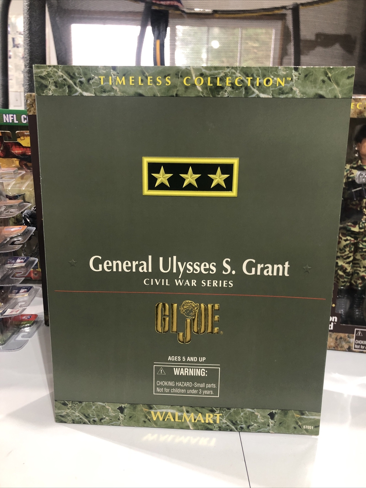 1998 Hasbro GI Joe 12&Prime; Timeless Collection ACW General U.S. Grant, NIB…Walmart