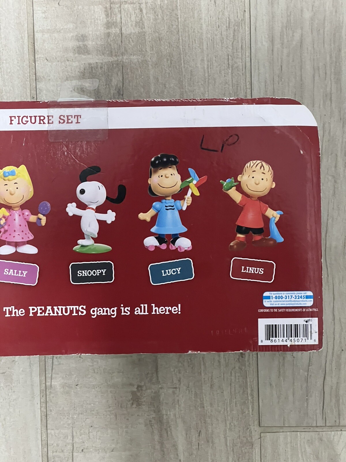 NEW Peanuts Gang 5 Figure Set Just Play 2015 NIB Charlie Brown Snoopy Lucy Linus