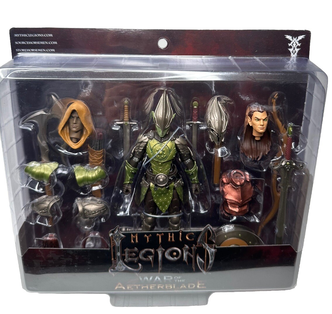 Mythic Legions Male Elf Builder Deluxe – Four Horsemen – War Of The Aerherblade