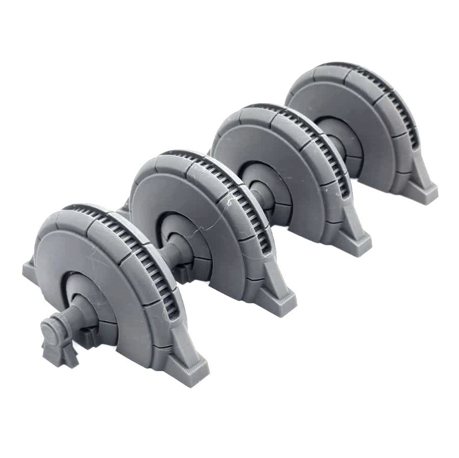 Star Wars Hoth Shield Generators Diorama 1:18 Scale for 4 inch Figure