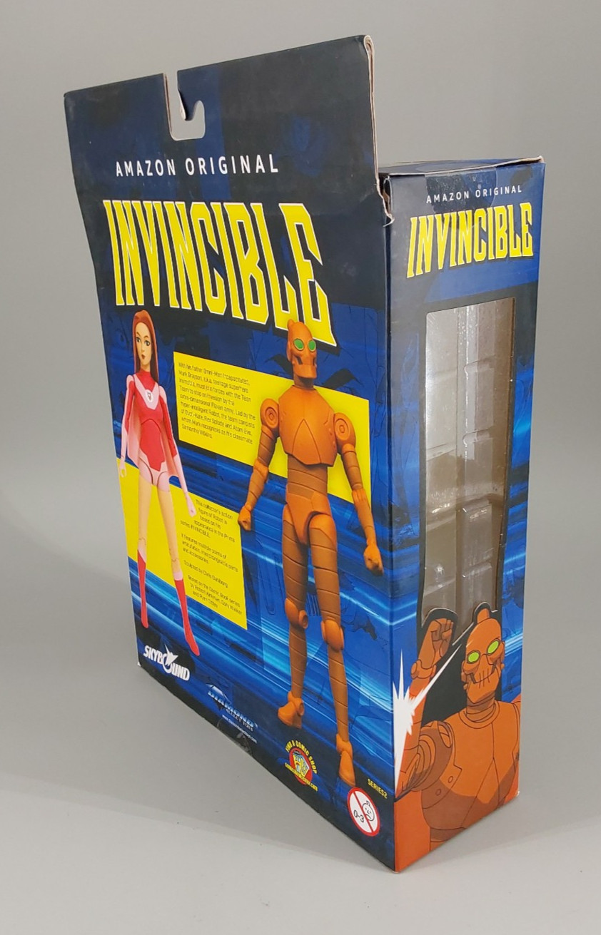 Robot Deluxe Action Figure Invincible Amazon Diamond Select 2022 *DAMAGED BOX*